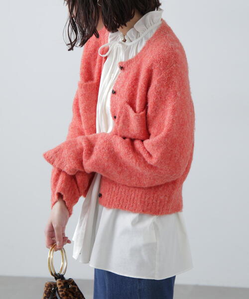 ◆コンパクトシャギーニットカーディガン（カーディガン/ボレロ）｜FREE'S MART（フリーズマート）