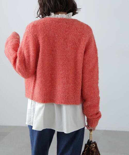 ◆コンパクトシャギーニットカーディガン（カーディガン/ボレロ）｜FREE'S MART（フリーズマート）