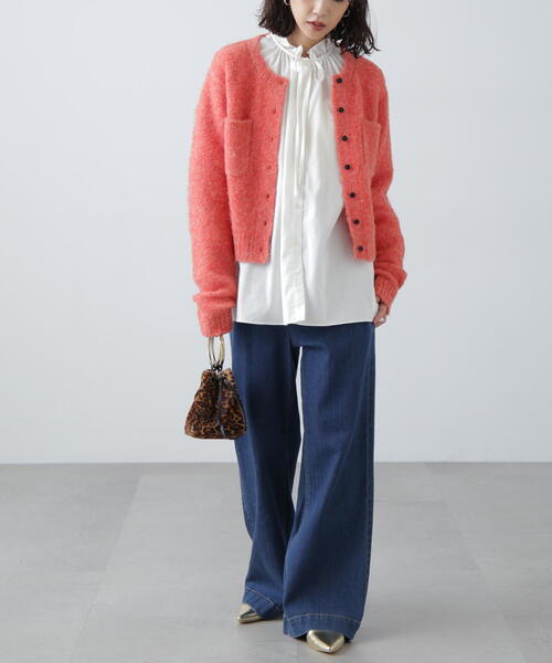 ◆コンパクトシャギーニットカーディガン（カーディガン/ボレロ）｜FREE'S MART（フリーズマート）