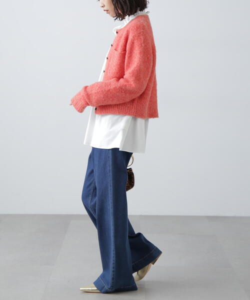 ◆コンパクトシャギーニットカーディガン（カーディガン/ボレロ）｜FREE'S MART（フリーズマート）