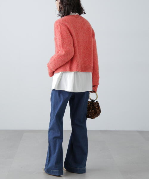 ◆コンパクトシャギーニットカーディガン（カーディガン/ボレロ）｜FREE'S MART（フリーズマート）