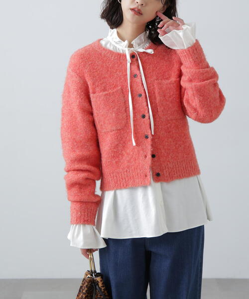 ◆コンパクトシャギーニットカーディガン（カーディガン/ボレロ）｜FREE'S MART（フリーズマート）
