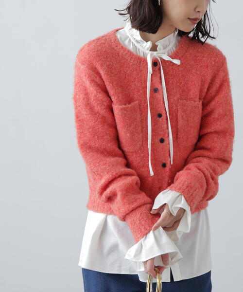 ◆コンパクトシャギーニットカーディガン（カーディガン/ボレロ）｜FREE'S MART（フリーズマート）