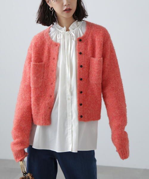 ◆コンパクトシャギーニットカーディガン（カーディガン/ボレロ）｜FREE'S MART（フリーズマート）