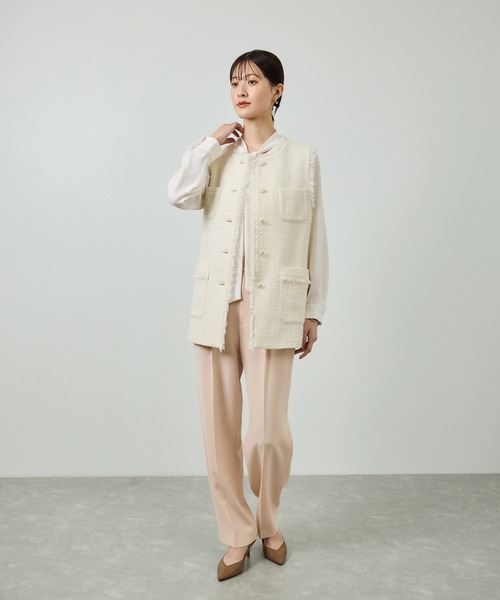 ロペ（ROPE’）/ミックスツイードジレベスト ミックスツイードジレベスト（ベスト）｜ROPE'（ロペ）のファッション