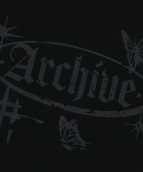 ROMANTIC CROWN（ロマンティッククラウン）の「A'GEM/9 × .kom 『ROMANTIC CROWN/ロマンティック クラウン』ARCHIVE RAGLAN L/S /アーカイブラグラン長袖カットソー（Tシャツ/カットソー・レディース・ライトグレー/ブラック・M/S）」の8枚目の写真