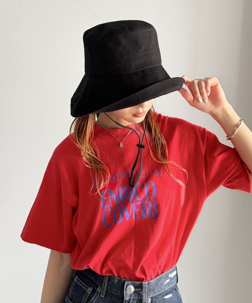 classicalelf(クラシカルエルフ)の「【PROTECT U】夏の輝きを味方にスタイリッシュな夏の必需アイテム。遮熱・遮光ハット(ハット・レディース・ベージュ/ブラック・ONE SIZE)」の3枚目の写真