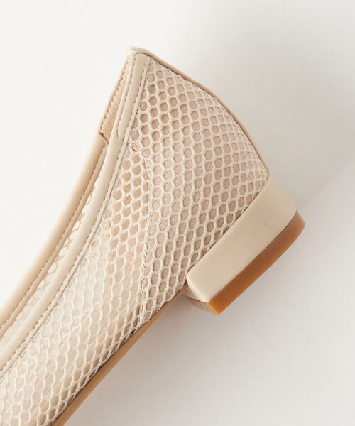 GREEN LABEL RELAXING ポインテッド チュールフラットシューズ ポインテッド チュールフラットシューズ（UNITED ARROWS green