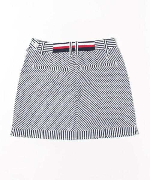 セール】ｽﾄﾗｲﾌﾟ ﾐﾆﾌﾘﾙｽｶｰﾄ（スカート）｜TOMMY HILFIGER GOLF（トミー