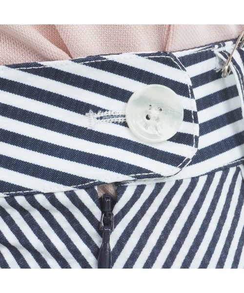 TOMMY HILFIGER GOLF(トミー ヒルフィガー ゴルフ)の「ストライプ ミニフリルスカート(スカート・レディース・トリコロール/ネイビー・L/M/LL)」の11枚目の写真