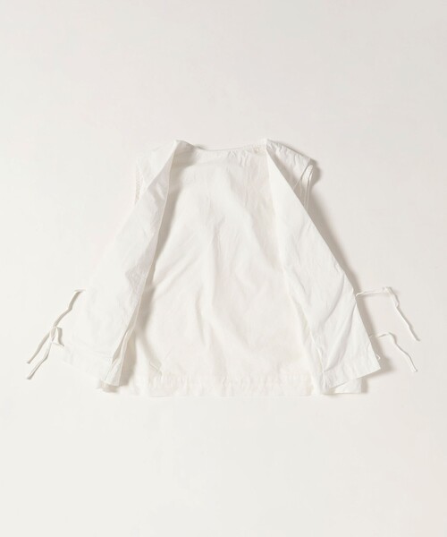 BEAMS BOY（ビームスボーイ）の「セーラー カラー ベスト（ベスト・レディース・オフホワイト/ネイビー・ONE SIZE）」の15枚目の写真