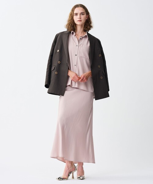 uncrave（アンクレイヴ）の「テンセルライトリネン ビッグジャケット