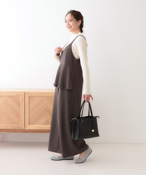 SHOO・LA・RUE(シューラルー)の「【軽量/2WAY】デイリーにも通勤にも ふわっと軽いトートバッグ(トートバッグ・レディース・ブラック/イエロー系その他/グレー/ベージュ系4・00)」の19枚目の写真