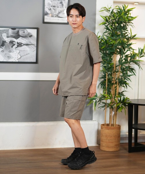 Hurley （ハーレー）の「Hurley/ハーレー ショーツ セットアップ対応 ワンポイント MUWS251022（その他パンツ・メンズ・ブラック/ダークグリーン/カーキブラウン・M/L）」の8枚目の写真
