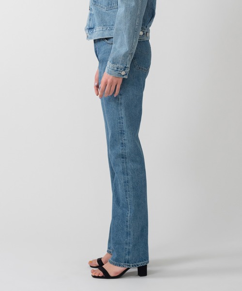 Levi's（リーバイス）の「Levi's/リーバイス BLUETAB(TM) PLANK ストレートジーンズ ミディアムインディゴ（デニムパンツ・レディース・インディゴブルー・23inch/24inch/25inch/26inch/27inch/28inch）」の13枚目の写真