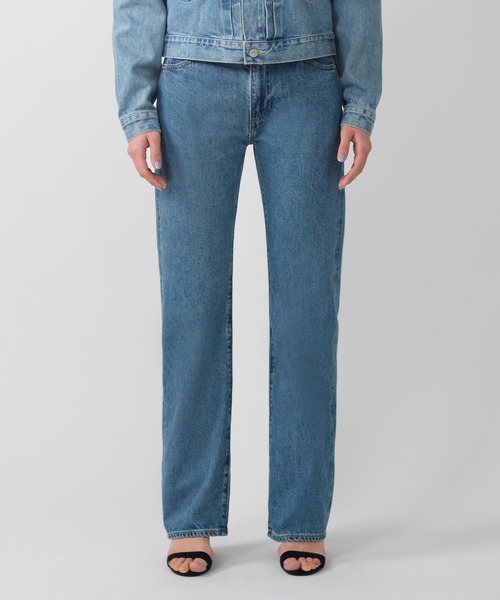 Levi's（リーバイス）の「Levi's/リーバイス BLUETAB(TM) PLANK ストレートジーンズ ミディアムインディゴ（デニムパンツ・レディース・インディゴブルー・23inch/24inch/25inch/26inch/27inch/28inch）」の21枚目の写真