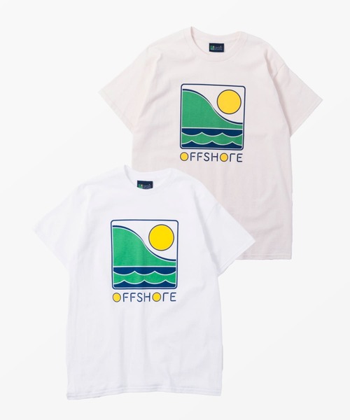 OFFSHORE(オフショア)の「COLOR LOGO TEE/オフショア カラーロゴティ(Tシャツ/カットソー・メンズ・ホワイト/アイボリー・XXL/XL/L/M/S)」の19枚目の写真