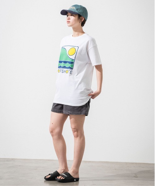 OFFSHORE(オフショア)の「COLOR LOGO TEE/オフショア カラーロゴティ(Tシャツ/カットソー・メンズ・ホワイト/アイボリー・XXL/XL/L/M/S)」の15枚目の写真