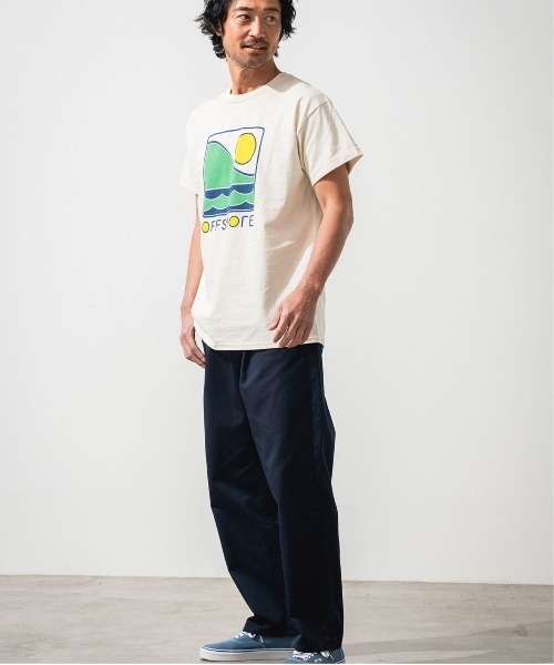 OFFSHORE(オフショア)の「COLOR LOGO TEE/オフショア カラーロゴティ(Tシャツ/カットソー・メンズ・ホワイト/アイボリー・XXL/XL/L/M/S)」の17枚目の写真