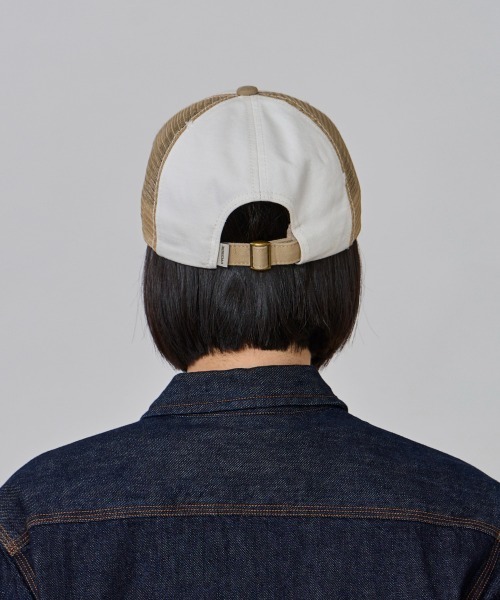 OVERRIDE(オーバーライド)の「OVERRIDE OGC WASH DAMAGE MESHCAP SG / オーバーライド(キャップ・レディース・ブラック/オリーブ/ライトブルー/ライトベージュ・57~59cm)」の22枚目の写真