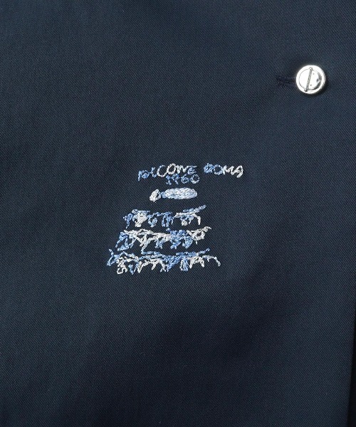 STUDIO PICONE（スタジオピッコーネ）の「刺繍UVスプリングコート（その他アウター・レディース・ネイビー/ホワイト・M/L/LL）」の11枚目の写真