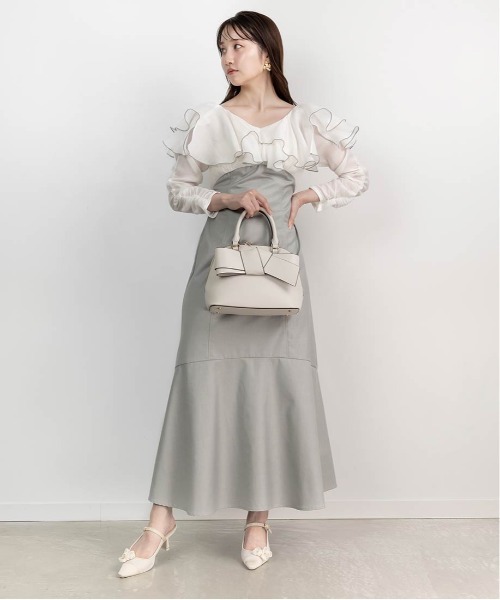 ランダ　ドレス　ワンピース RANDA（ランダ）の「レースロングワンピース（ドレス）」 - WEAR