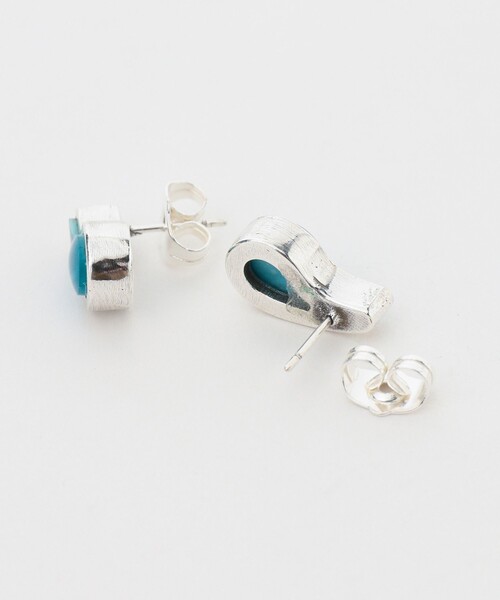 OtroAccesorio(オトロアクセソリオ)の「Otro Accesorio / ドロップ ピアス(ピアス(両耳用)・レディース・ライトブルー/ホワイト・ONE SIZE)」の4枚目の写真