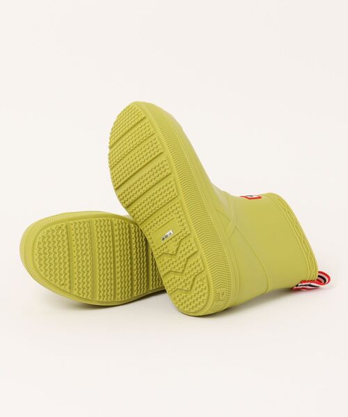 HUNTER（ハンター）の「ユニセックス プレイ モールデット ブーツ（レインシューズ・レディース・グリーン/ピンク/ライトグリーン/ライトブルー・UK6/UK5/UK4/UK3/UK7/UK9/UK8）」の8枚目の写真