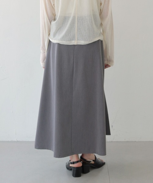CLEIO(クレイオ)の「【CLEIO】プリーツミディスカート/ベルト付き PLEATED MIDI SKIRT WITH BELT/737-13660(スカート・レディース・ブラック/グレー/ブラウン・FREE)」の15枚目の写真