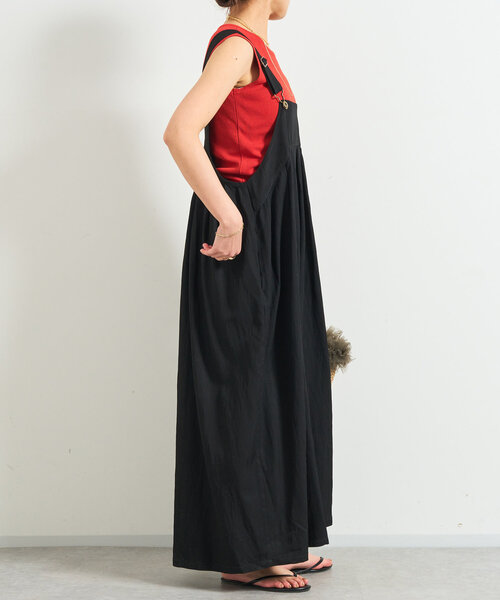 un dix cors（アンディコール）の「クルーネックニットインナー（タンクトップ・レディース・ブラック/レッド/オフホワイト・FREE）」の14枚目の写真