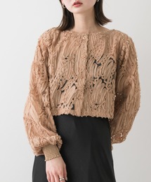 SENSE OF PLACE by URBAN RESEARCH | 2WAYコードシシュウクロップドトップ(シャツ/ブラウス)