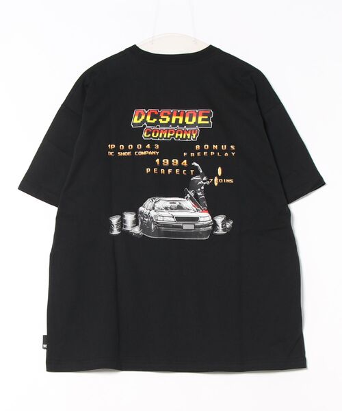 DC SHOES(ディーシーシューズ)の「25 TWO BIT HSSART SS/DC半袖バックプリントTシャツ(Tシャツ/カットソー・メンズ・ホワイト/ブラック・MEDIUM/LARGE/X-LARGE)」の3枚目の写真