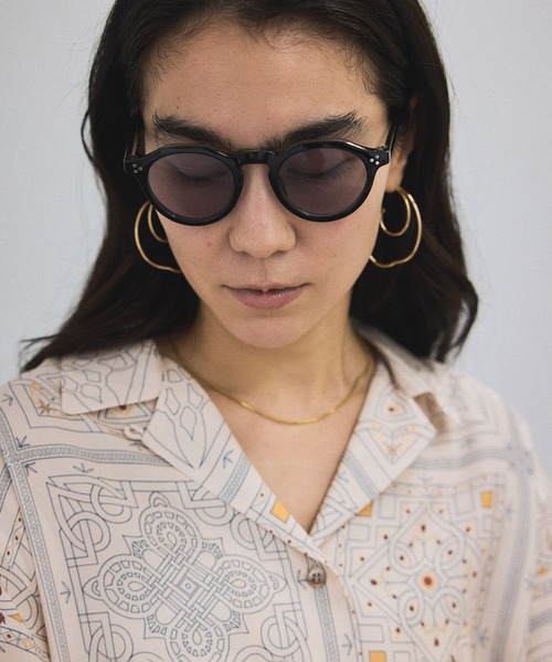 SALON adam et rope'（サロン アダム エ ロペ）の「ケースセットクラウンフレームUVカットグラス（サングラス・レディース・ブラック/グレー・FREE）」の7枚目の写真