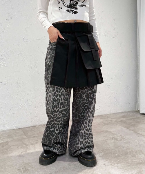 sedacle girl(セダクルガール)の「巻きスカートベルトポーチ(ベルト・レディース・ブラック・FREE)」の2枚目の写真