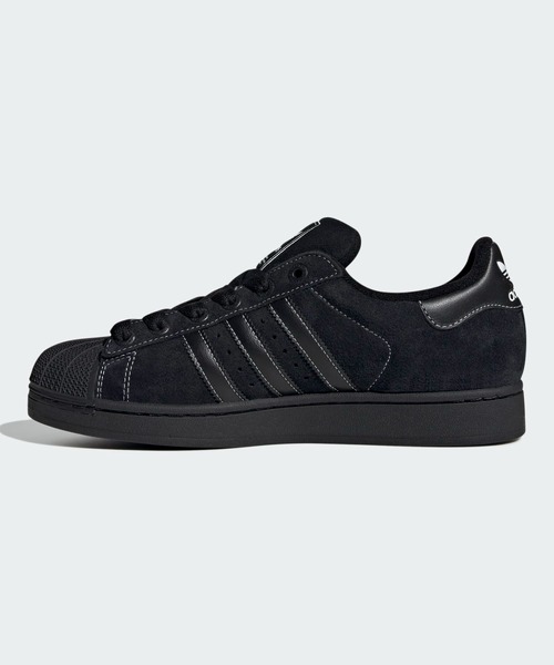 adidas（アディダス）の「スーパースターII / Superstar II / アディダスオリジナルス adidas Originals（スニーカー・レディース・ブラック・23.0cm/23.5cm/24.0cm/24.5cm/25.0cm/26.5cm/27.0cm/22.0cm/22.5cm/25.5cm/26.0cm/27.5cm/28.0cm/28.5cm/29.0cm/29.5cm）」の6枚目の写真