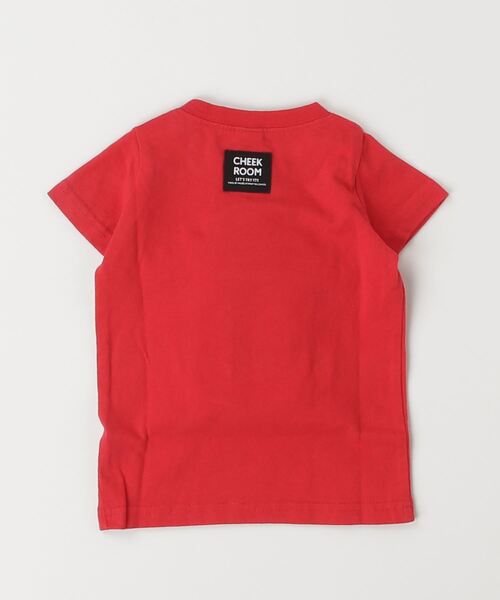 CHEEK ROOM（チークルーム）の「CHEEK ROOM/チークルーム ハンバーガーTシャツ（Tシャツ/カットソー・キッズ・ライトグリーン/レッド/オフホワイト・90cm/100cm/110cm/120cm/130cm/80ｃｍ）」の5枚目の写真