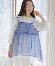 niko and... | シアーイレヘムチェックキャミ(キャミソール)
