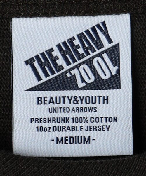 BEAUTY&YOUTH UNITED ARROWS（ビューティーアンドユースユナイテッドアローズ）の「"THE HEAVY" 10oz ヘビー ワイド クルーネック Tシャツ（Tシャツ/カットソー・メンズ・シルバー/ホワイト/ダークグレー・XL/L/S/M/XXL）」の20枚目の写真