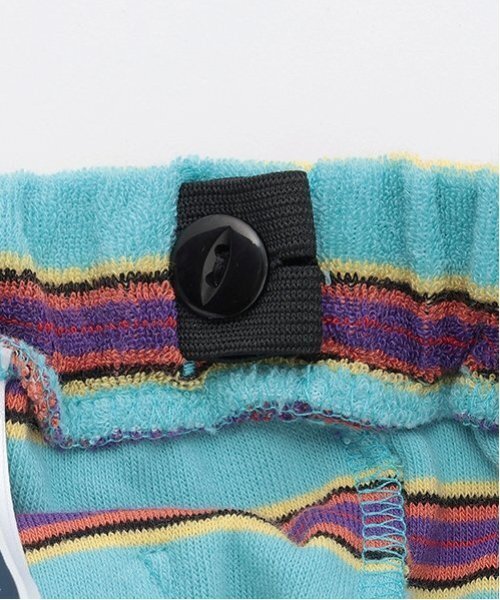 XLARGE KIDS（エクストララージキッズ）の「パイルボーダーショートパンツ（その他パンツ・キッズ・ネイビー/ブルー・80ｃｍ/120cm/110cm/90cm/130cm/100cm/140cm）」の5枚目の写真