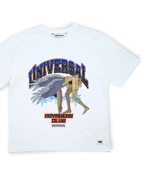 Dhruv Kapoor(ドゥルーフ・カプール)の「【Dhruv Kapoor】 VOYAGERS CLUB TEE(Tシャツ/カットソー・メンズ・ブラック/ホワイト・X-LARGE/SMALL)」の5枚目の写真