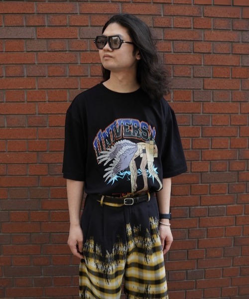 Dhruv Kapoor(ドゥルーフ・カプール)の「【Dhruv Kapoor】 VOYAGERS CLUB TEE(Tシャツ/カットソー・メンズ・ブラック/ホワイト・X-LARGE/SMALL)」の17枚目の写真