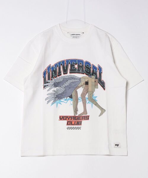 Dhruv Kapoor(ドゥルーフ・カプール)の「【Dhruv Kapoor】 VOYAGERS CLUB TEE(Tシャツ/カットソー・メンズ・ブラック/ホワイト・X-LARGE/SMALL)」の16枚目の写真