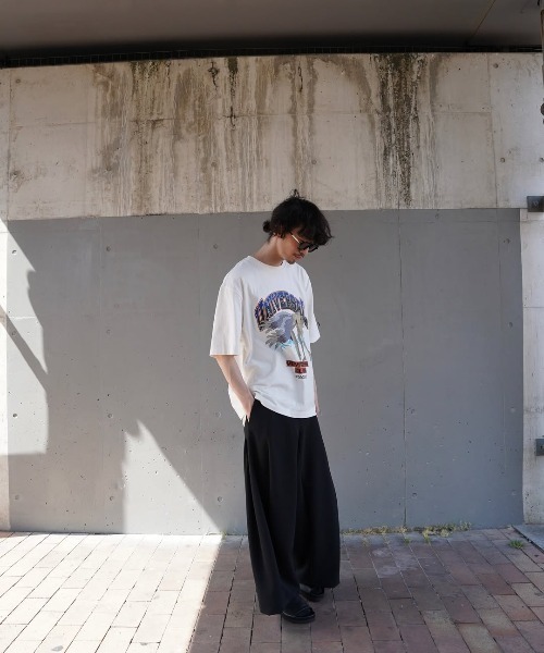 Dhruv Kapoor(ドゥルーフ・カプール)の「【Dhruv Kapoor】 VOYAGERS CLUB TEE(Tシャツ/カットソー・メンズ・ブラック/ホワイト・X-LARGE/SMALL)」の15枚目の写真
