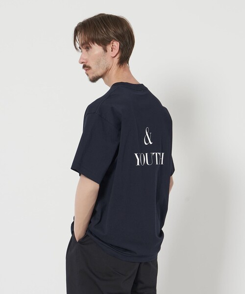 「BEAUTY&YOUTH UNITED ARROWS」 半袖Tシャツ FREE ネイビー レディース BEAUTY&YOUTH UNITED ARROWS｜【別注】<Champion>スリーブレス T