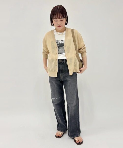 FRAMeWORK シアーカーディガン　2025年新品 未使用品 FRAMeWORK｜シアーカーディガン | Rakuten Fashion(楽天