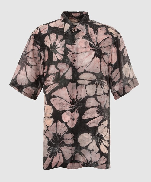 DRIES VAN NOTEN(ドリスヴァンノッテン)の「CASSIDYE 1202 M.W.SHIRT(シャツ/ブラウス・メンズ・ブルー系その他/グリーン/ピンク・S/M)」の3枚目の写真