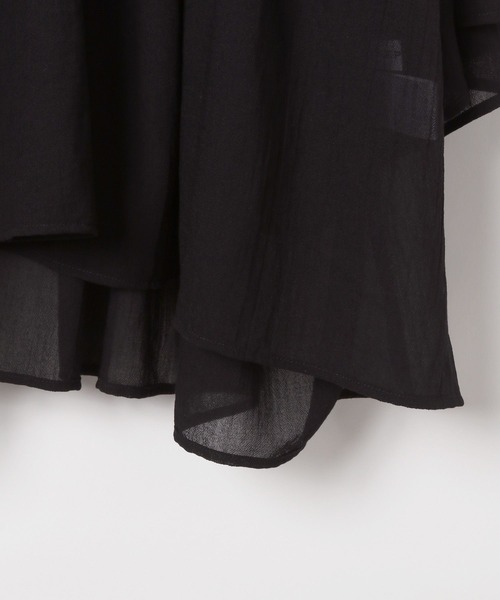 セール】たっぷりギャザーVブラウス 242753（シャツ/ブラウス