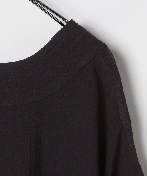 セール】たっぷりギャザーVブラウス 242753（シャツ/ブラウス