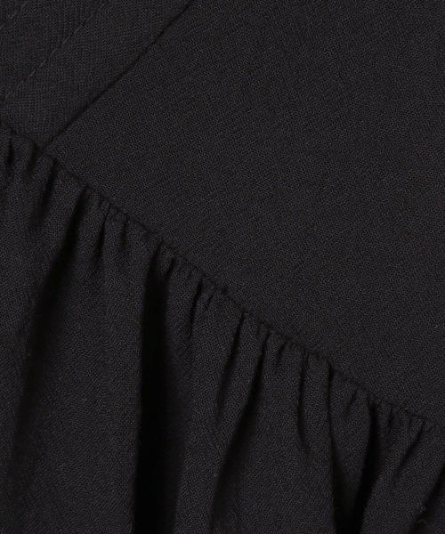 LEPSIM（レプシィム）の「たっぷりギャザーVブラウス　242753（シャツ/ブラウス・レディース・オフホワイト/イエロー/ブルー/ブラック/レッド・FREE）」の9枚目の写真