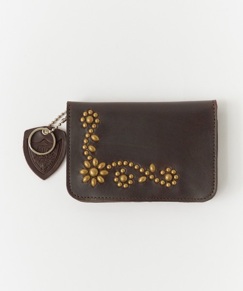 H.T.C ] ミディアムウォレット / Medium Wallet -flour studs